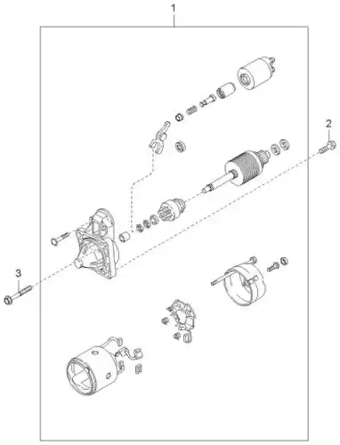 Стартер HYUNDAI / KIA 0K90018400C