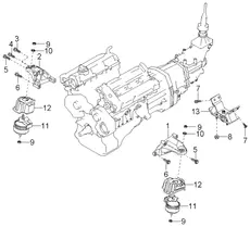 ПОДУШКА ДВИГАТЕЛЯ 218323E350 HYUNDAI