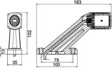 Фонарь габаритный HELLA 2XS 011 769-021