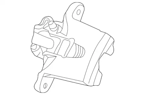 Суппорт тормозной C2S46538 JAGUAR