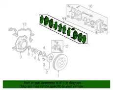Тормозные колодки дисковые HONDA 45022S2AE51