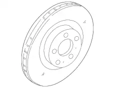 Тормозной диск VOLVO 31400740 ,