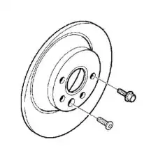 болт! M10 20mm\ Volvo 30741279