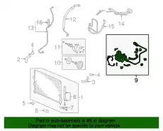Компрессор кондиционера 38810RNAA02 HONDA