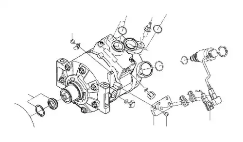 Компрессор кондиционера 36011309 VOLVO