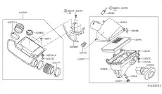 Фильтр воздушный NISSAN 16546EA000
