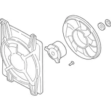 BLOWER ASSY-CONDENSER, HYUNDAI AVANTE XD 977302D100