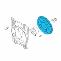 FAN-COOLING, HYUNDAI AVANTE XD 977372D500