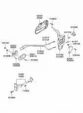 Ручка двери HYUNDAI / KIA 826202D000CA