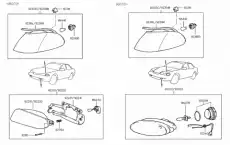 Фара противотуманная HYUNDAI / KIA 9220134801
