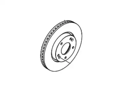 Тормозной диск MOBIS 517122G000