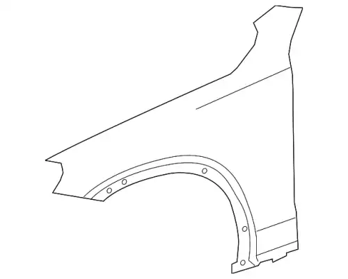 Крыло MB 253 880 02 18
