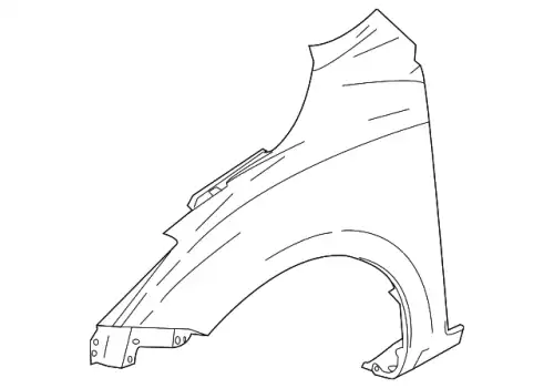 Крыло MAZDA BBM4-52-111B
