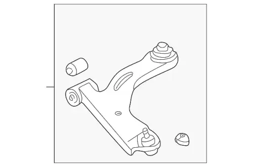Рычаг подвески MAZDA EC01-34-350N