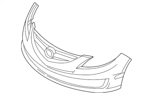 БАМПЕР ПЕРЕДНИЙ GSYL-50-031C-BB MAZDA
