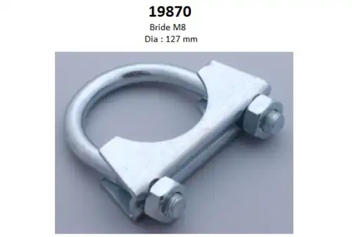 Хомут глушителя HOBI 19870