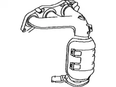 Коллектор выпускной TOYOTA / LEXUS 17105-50170
