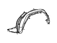 Подкрылок TOYOTA / LEXUS 53806-35020