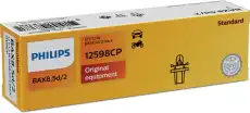 Автолампа накаливания BAX8.5d/2 PHILIPS 12598CP BAX 12