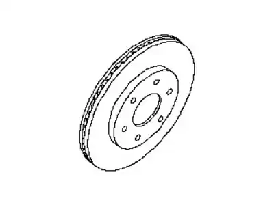 Тормозной диск NISSAN 402067S000