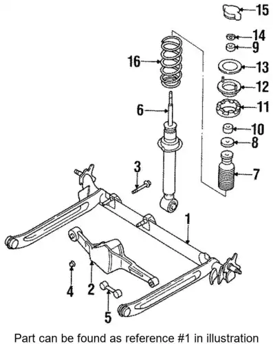 Подрамник 555012L702 NISSAN