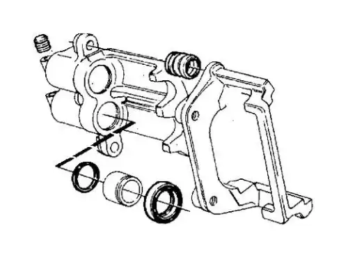 Ремкомплект переднего суппорта (Girling) 272880 VOLVO