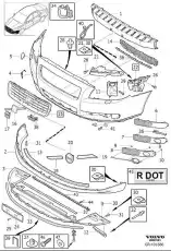 Решетка радиатора VOLVO 30763226