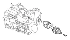 ПРИВОД ЛЕВЫЙ 8251773 VOLVO