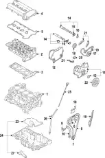 Прокладка ГБЦ SAAB 93175913