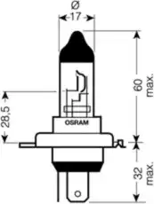 Автолампа OSRAM 64205
