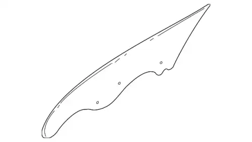 Стекло переднее левое опускное MITSUBISHI ECLIPSE 2D COUPE 2000- MR341909