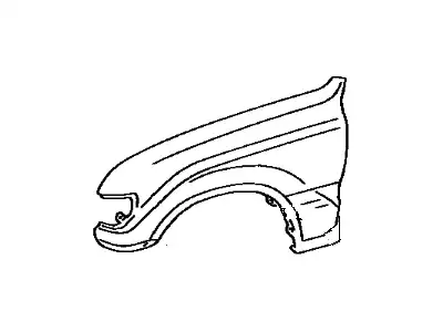 Крыло TOYOTA / LEXUS 53802-60062