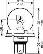 Автолампа OSRAM 7951
