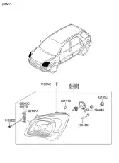 Фара HYUNDAI / KIA 921971F000