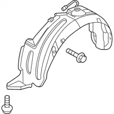 Подкрылок HYUNDAI / KIA 868124D002