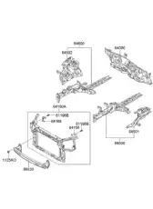 Усилитель бампера HYUNDAI / KIA 865302K300