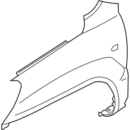 Крыло HYUNDAI / KIA 663211F100
