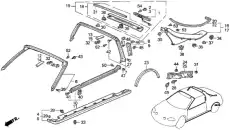 КРЕПЕЖ 90661SC7003 HONDA