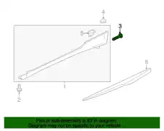 КРЕПЕЖ 90108SW3003 HONDA