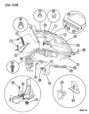 клипса Chrysler Concorde 6502842