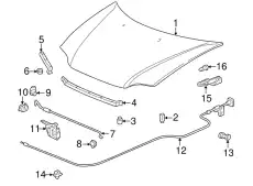 90677SE0003 КЛИПСА HONDA