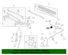 Крепеж 90652SB2023 HONDA