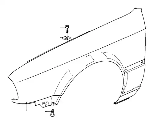 Крыло BMW 41351979484