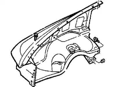 Крыло DODGE 55255031AD