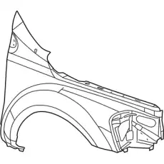 Крыло DODGE 5134123AA