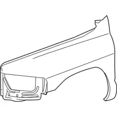 Крыло DODGE 55276987AB