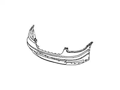 Бампер передний 4883842AA DODGE
