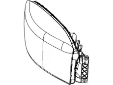 Фара DODGE 68096438AC