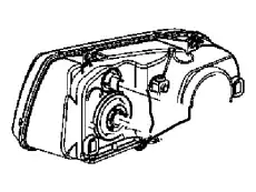 Фара DODGE 4806164AC