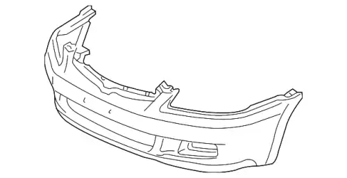 Бампер передний 04711SDLA90ZZ HONDA